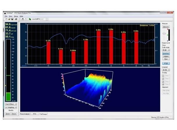 XTZ Room Analyzer 2 PRO Fullstendig analyse pakke