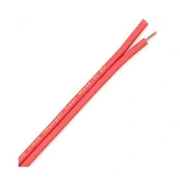 VdH TWIN (R), 2-leder høytt.kabel, pr.m 16G Multistrand OFC, Red