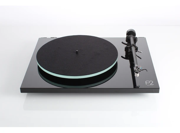 Rega Planar 2, Carbon pickup, sort Glasstallerken, RB220 arm, EBLT drivrem 