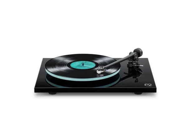 Rega Planar 2, Carbon pickup, sort Glasstallerken, RB220 arm, EBLT drivrem 