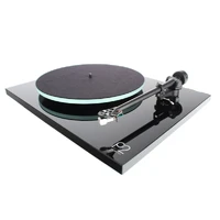Rega Planar 2 platespiller, Carbon, sort Glasstallerken, RB220 arm, High Gloss