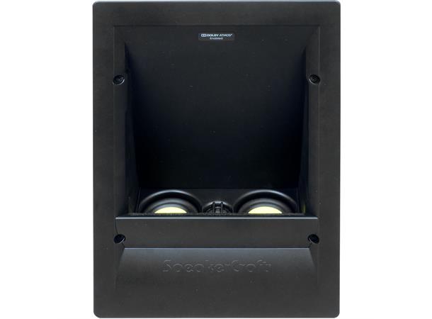 Speakercraft AIM ATX100. Atmos høyttaler Høydekanal Dolby Atmos. Vegghøyttaler.