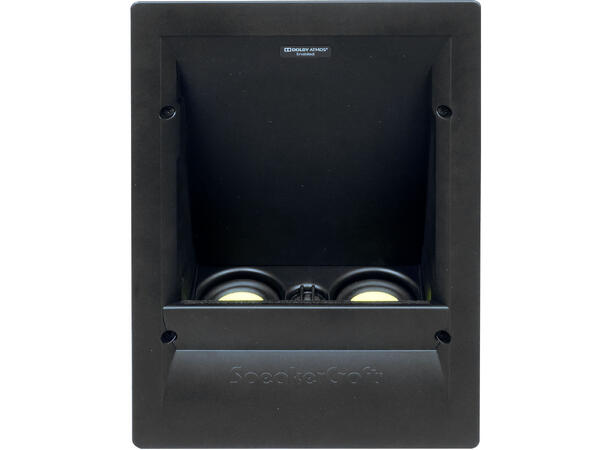 Speakercraft AIM ATX100. Atmos høyttaler Høydekanal Dolby Atmos. Vegghøyttaler.