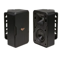 Klipsch CP-4T, 70/100 Volt, sort Vegghøyttaler med brakett, ute/inne, par