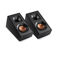 Klipsch R-41SA Reference, sort, par Dolby Atmos/surround, 4" bass, Tractrix