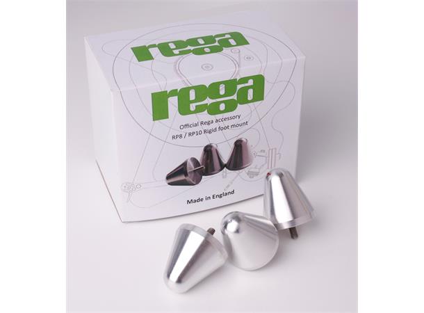 Rega Rigid foot mount RP8/RP10 aluminiumsføtter til RP8/RP10