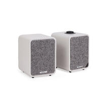 Ruark MR1 Mk2 trådløs høyttaler, lys grå Bluetooth, APTX, linje inn, subwoofer ut