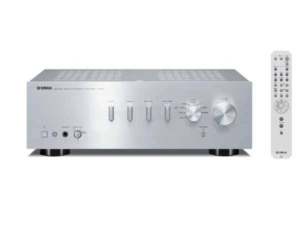 Yamaha A-S301 MK II stereoforsterker Sølv - Subwoofer tilkobling, digital inn 
