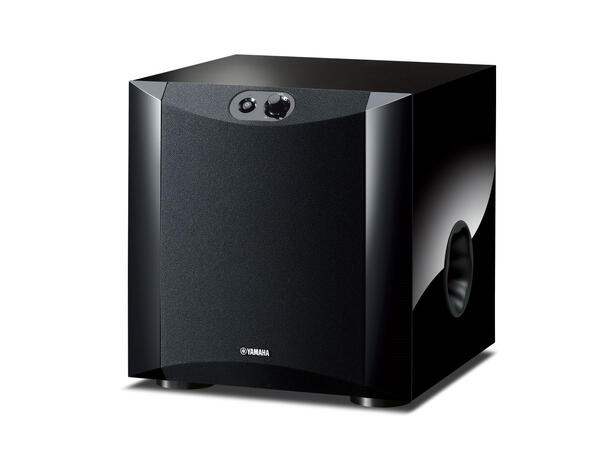 Yamaha NS-SW200 subwoofer - sort piano 8" basselement, 130 watt 