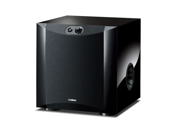 Yamaha NS-SW200 subwoofer - sort piano 8" basselement, 130 watt 