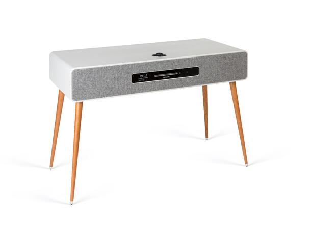 Ruark R7 Mk3, DAB+ anlegg, lys grå DAB+, Bluetooth, Spotify Connect, CD