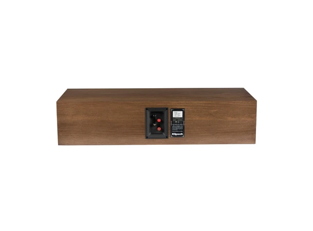 Klipsch RC-64 III, Senter, Walnut senter, 4 x 6,5" bass, 99dB/1watt, stk 