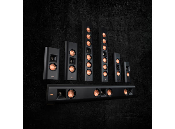 Klipsch RP-240D, on-wall høyttaler, sort 2x 3,5", horndiskant, vegg/fot, sort,stk