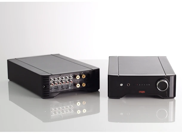 Rega Brio Amp, forsterker, MM-Riaa 2x50 watt, hodetelefon, fjernkontroll 