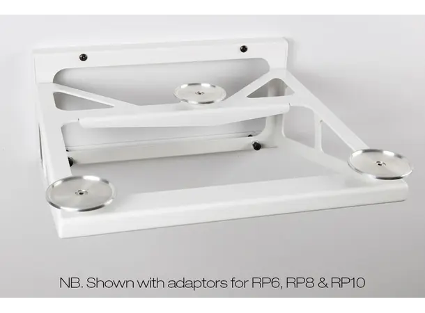 Rega Turntable Wall BKT, White Vegghylle, passer til alle modeller 