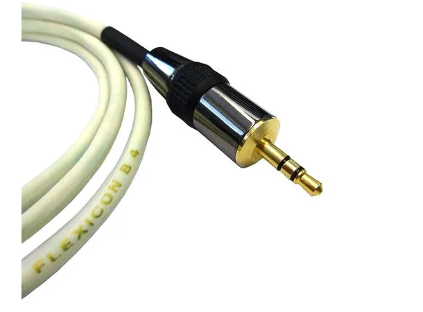 VdH FLEXICON B4, 3,5 mm stereo, 1,5m 2-leder med skjerm, forsølvet OFC 