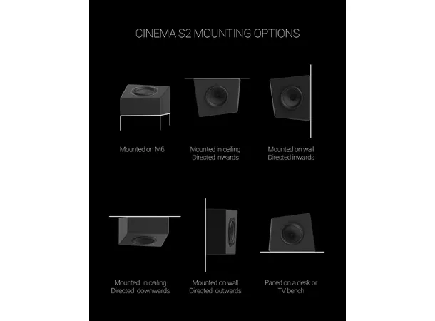 XTZ Cinema S2 Atmos - sort Par 