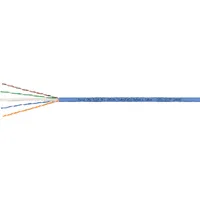Kordz ONE CAT6 U/UTP 24AWG LSZ Blå 305m blå CAT 6 kabel
