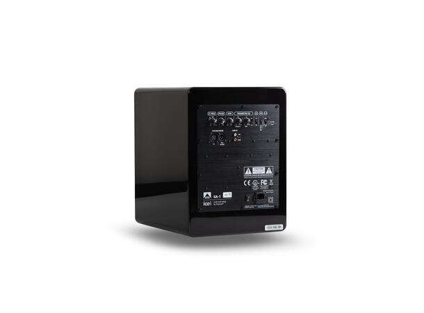 XTZ Sub 12.17 Edge subwoofer - Sort Sort matt, ICE Edge