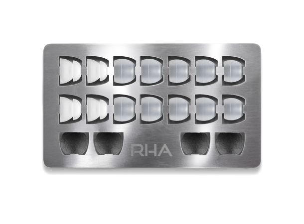 RHA MA750i, ørepropper, Apple Håndlaget element,10 ulike propper